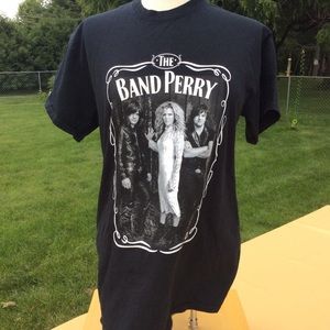The band Perry concert tour black t-shirt